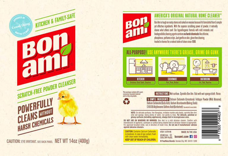 Bon Ami Powder Cleanser 14 oz. Bon Ami